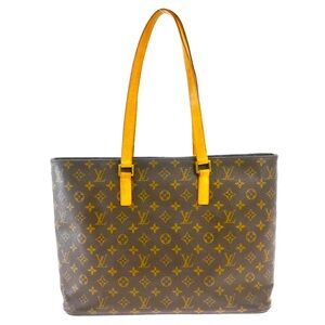 AUTHENTIC LOUIS VUITTON LUCO MONOGRAM SHOULDER TOTE BAG 💝